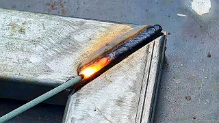the secret of welding large gaps in thin metal that not everyone knows.!