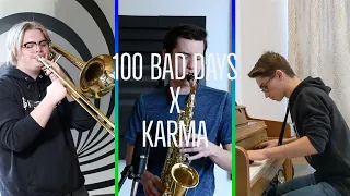 AJR - 100 Bad Days/Karma - Cover (feat. Isaac Gordon and Sam Benson)