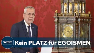 KURZ-KRISE: Präsident Van der Bellen - Das Wohl Österreichs muss vor Partei-Interessen stehen | WELT