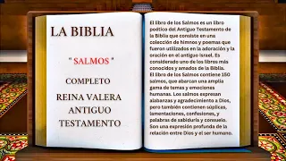 Original: La Biblia El Libro De Los " SALMOS " Completo Reina Valera Antiguo Testamento