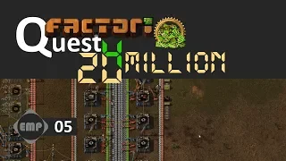 Factorio | Quest4 20 Million Ep. 05 - The Mini-Mall! | Mass Production 3 Achievement