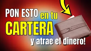 PON ESTO EN TU CARTERA y Atraerás el DINERO y la Prosperidad (Talismán Poderoso)