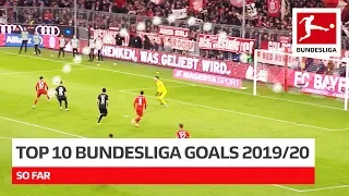 Top 10 Best Goals 2019/20 so far - Coutinho, Witsel, Brandt & More