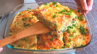 Запеканка из кабачков с куриным фаршем  Очень сочная и вкусная!