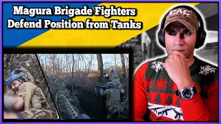 47th Separate Mechanized "Magura" Brigade fends off Russian tanks - Marine reacts