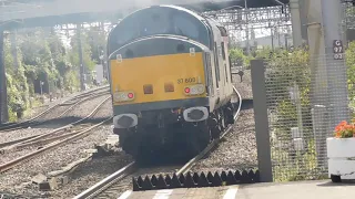 Rail Operations Group class 37608 'Andromeda' at Nuneaton station 🚉 18/11/2020