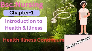 Bsc.Nursing- Health-Illness Continuum (Nursing foundation)