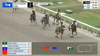 Gulfstream Park March 15, 2023 Race 2