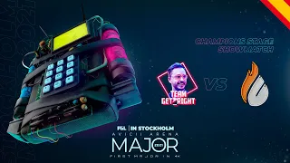 Team GeT_RiGhT vs. Copenhagen Flames | PGL Major Estocolmo | Showmatch