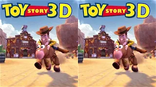 Toy Story 3 Game 3D video SBS VR box google cardboard