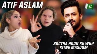 A Master of Music | Waleska & Efra react to Atif Aslam - Sochta Hoon Ke Woh Kitne Masoom LIVE