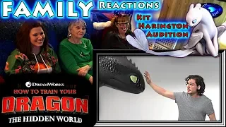 How to Train Your Dragon 3: The Hidden World | Kit Harington Audition | FAMILY Reactions