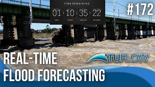 Real-time flood forecasting