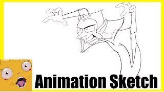 The Reverse Vampire - Animation Sketch