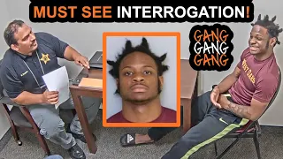 The TRAGIC Interrogation of a Football Star - Gang Related - RIP - KlLLED after this video! CC AFNF