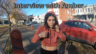 Interview with Amber who is homeless in Kensington