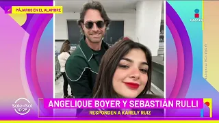 ¿Angelique Boyer celosa de foto de Karely Ruiz con Sebastián Rulli? | Sale el Sol