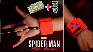 How To Make MILES MORALES Web Shooter  Spider-Man Into The Spider-Verse || MATCHBOX Web Shooter