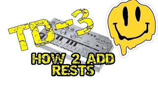 Behringer TD-3  How to do Rest Notes, 1/2  Notes,  Generate Random Pattern + Roland TR8 Setup