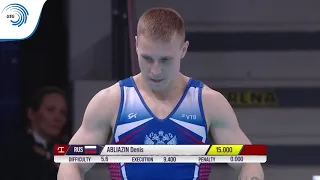 Denis ABLIAZIN (RUS) - 2019 Artistic Gymnastics European Champion, vault