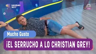 ¡El Serrucho se transformó en Christian Grey! - Mucho gusto 2017