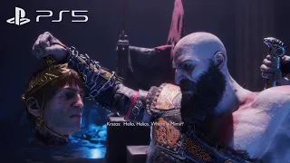 Kratos meets Helios & returns Greece - God of War Ragnarök Valhalla DLC PS5