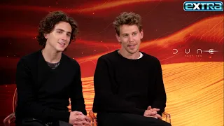 Timothée Chalamet & Austin Butler on EPIC ‘Dune 2’ Fight Scene (Exclusive)