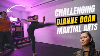 Challenging Dianne Doan to a Martial Arts Battle