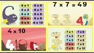 Mathemagics Learning - Numbers multiplication random