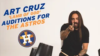 Lamb of God Drummer Uses Trash Cans to TROLL the Houston Astros!
