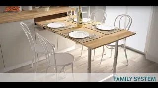 FAMILY Pull-out table - Assembling instructions ENG