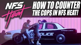 Need for Speed Heat - HOW TO COUNTER COPS METHODS! (EARN REP Fast, Quick & Easy!)