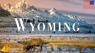 Wyoming 4K Ultra HD • Stunning Footage Wyoming, Scenic Relaxation Film with Calming Music.