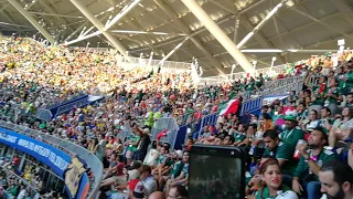 Мексика фанаты матч Бразилия Мексика