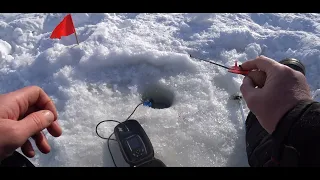 рыбалка 24.02.24 Белоярское водохранилище, лодочная