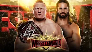 WWE Wrestlemania 35 Promo 2019 - Brock Lesnar vs Seth Rollins