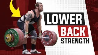 Top 5 Lower Back Strength Exercises For Olympic Weightlifting