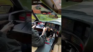 Driving around in my KITT replica