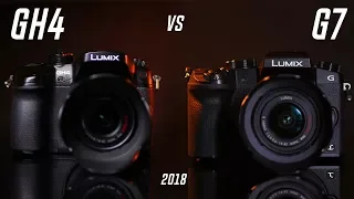 Panasonic Gh4 vs G7  (10 Differences)