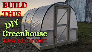 DIY Cattle Panel Greenhouse | Hoop House Low Cost!