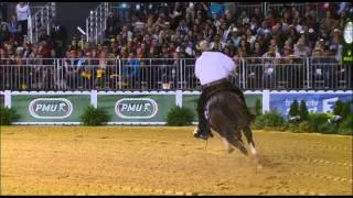 JEM 2014 : Shawn Flarida et son cheval Spooks Gotta Whiz remportent la victoire