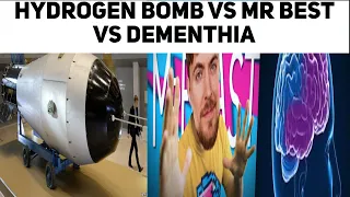 [Epic Rap Battles of History] Hydrogen bomb VS Mr Beast VS Dementhia