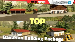 FS22 | Bavarian Building Package - Farming Simulator 22 New Mods Review (2K 60Hz)