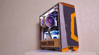 КАСТОМНЫЙ ПК  в стиле Star Wars МАНДАЛОРЕЦ , Custom Pc Build Mandalorian [Phanteks Eclipse P400]