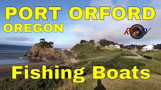 Port Orford Oregon Pier - Fishing Boats