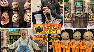 Spirit Halloween 2021 Store Tour & Massive Haul!!🎃👻 || Day 1