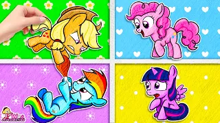 MY LITTLE PONY Funny Stories: Four Elements Naughty Pony Take Care | 재미있는 스톱 모션 만화 | Annie Korea