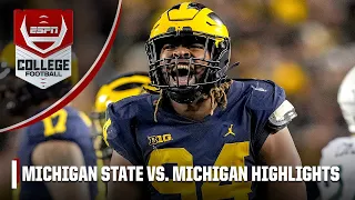Michigan State Spartans vs. Michigan Wolverines | Full Game Highlights
