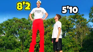 I was the Worlds Tallest Man for 24 Hours