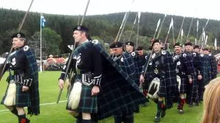 Lonach Highlanders and Pipe Band 2011